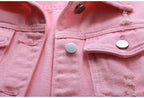 Fashion Denim Vest Women's Cropped Spring Summer Sleeveless Tops Short Jackets Waistcoat Top Outerwear Jean Cowboy Female