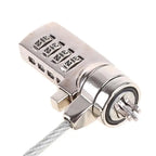 Laptop 4 Digit Combination Security Lock Cable Chain Anti-Theft Lock Replacement Q81E