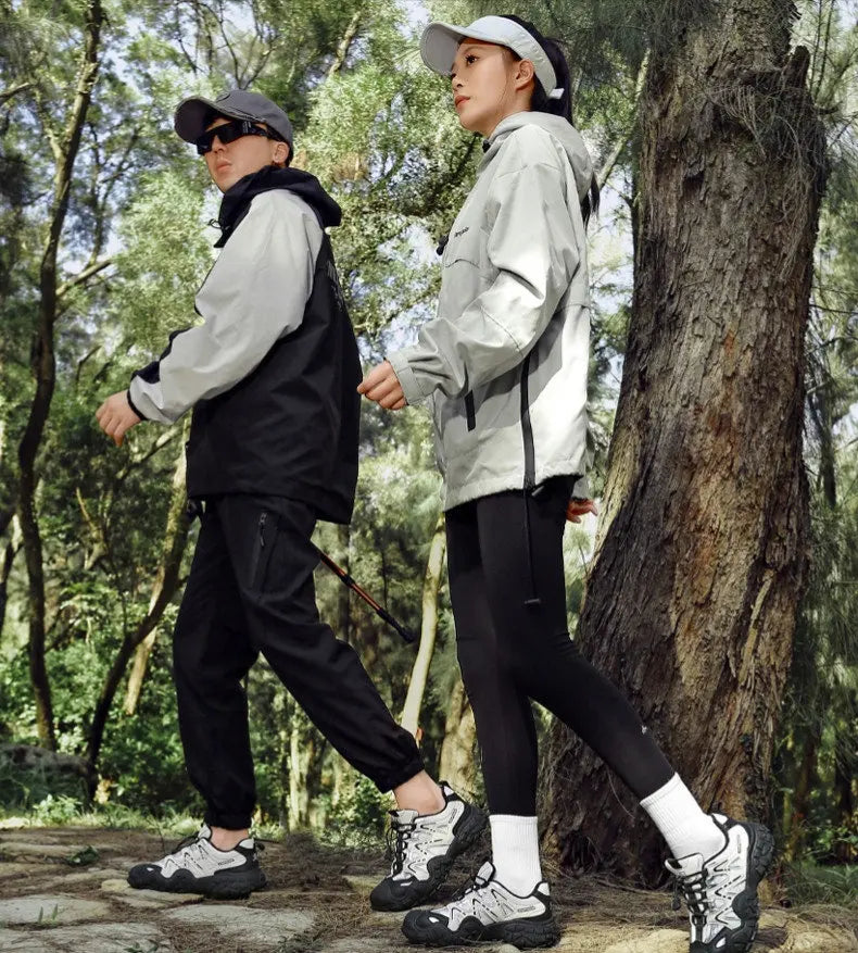 Spring Summer Fashion Pink Women's Hiking Sneakers Comfortable Non-slip Trekking Shoes Trainers Man Outdoor Sports Sneakers Men