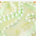 Soft Mesh Bath Sponge Balls Skin Cleaning Brush Shower Puff Body Cleaner Exfoliating Scrubbers Bath Flower Bathing Accessories