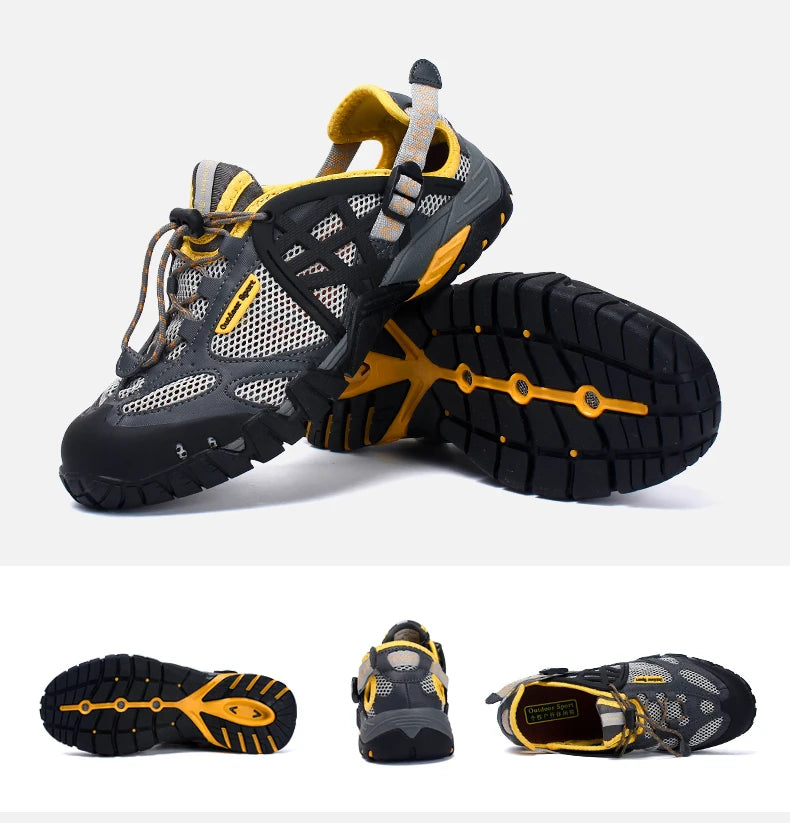 Summer Wading Hiking Shoes for Men Outdoor Aqua Beach Barefoot Sneakers Women Breathable Quick Drying Sports Trekking Shoes Men