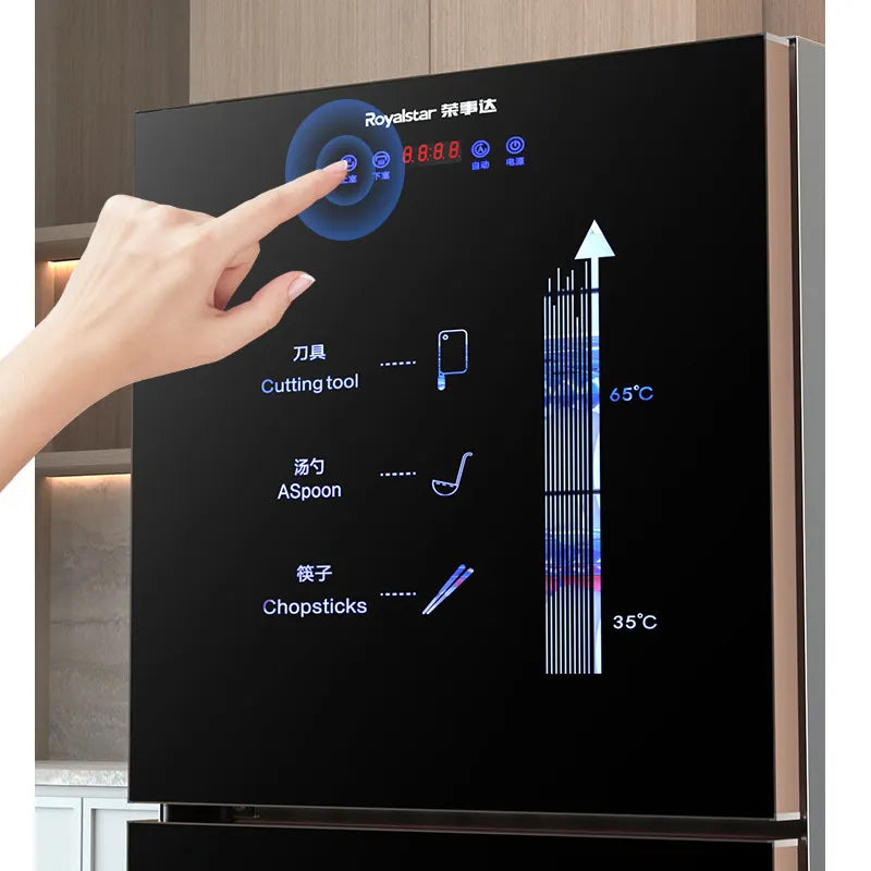 220V Royalstar Small Disinfection Cabinet Portable High Temperature Kitchen Commercial Household Desktop UV Sterilizer