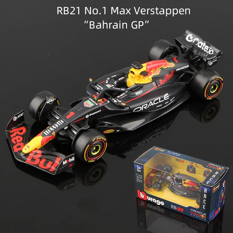 Bburago 1:43 2025 F1 Alloy Car Model Formula Racing Die Cast Toy SF25 RB21 W16 MCL39 Red Bull Mercedes Ferrari McLaren
