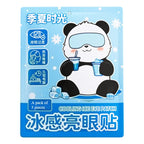 20/40 Pcs Box Hot Selling Disposable Ice Eye Patches Hydrogel Eye Protection Relieve Fatigue Herbal Cold Compress Eye Masks