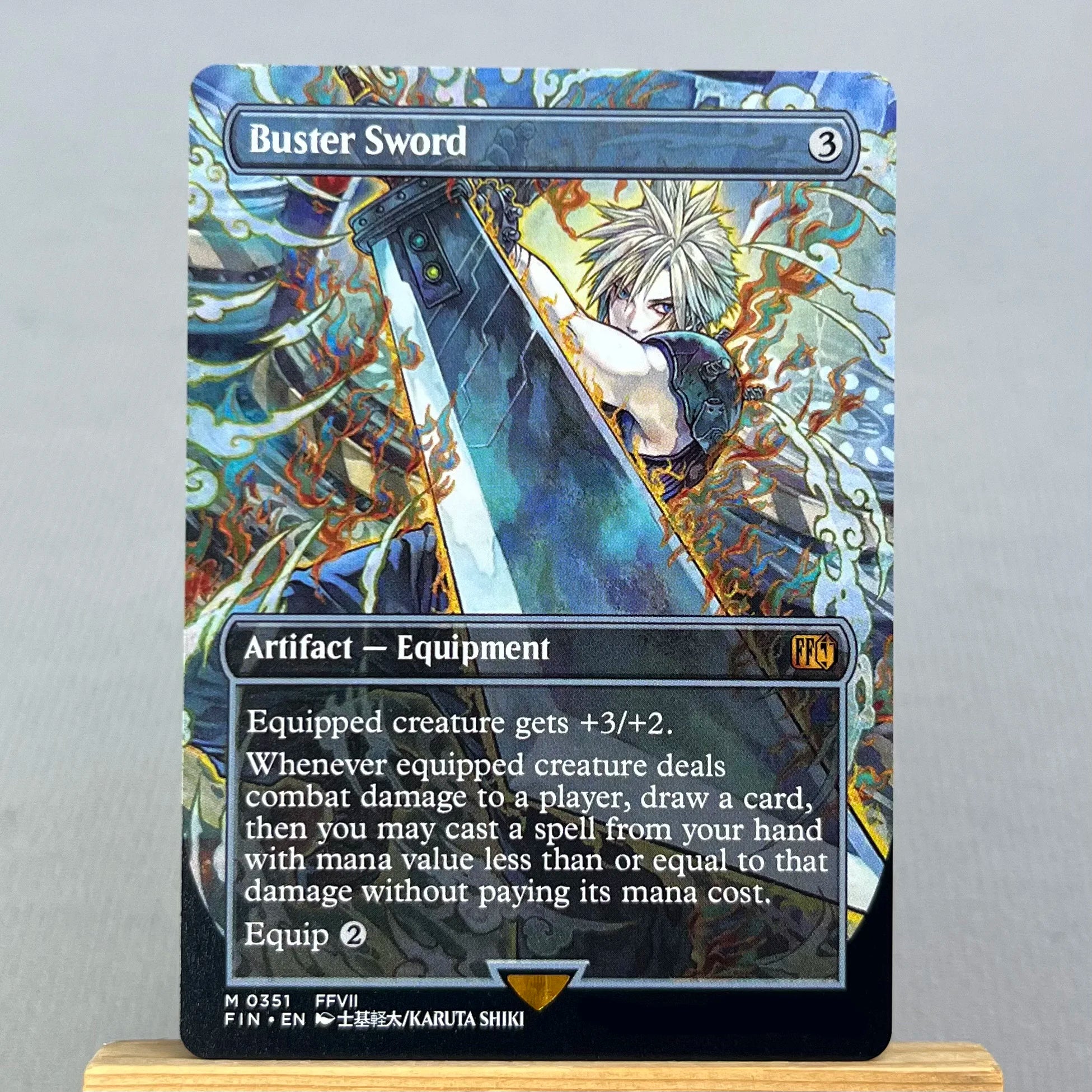 FIN PSS5 FCA HOLO14-001 Tcg proxy magical cards Sephiroth, Fabled SOLDIER Vivi Ornitier Cloud, Midgar Mercenary gathering