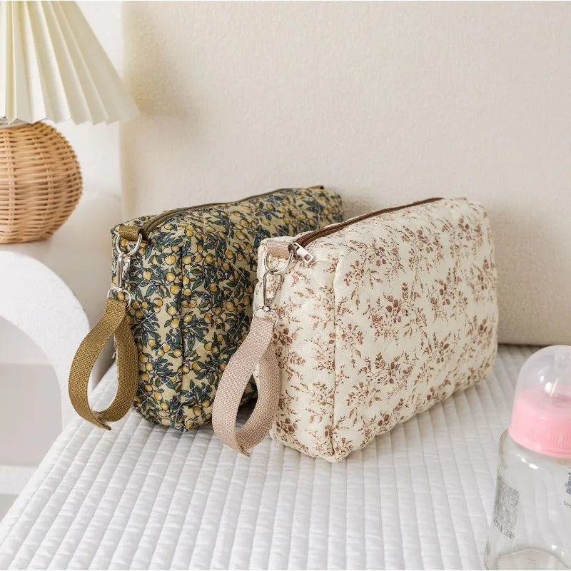 1pcs Portable Baby Diaper Storage Bag Travel Handbags Mommy&Baby Items Organizer Maternal Stroller Bag Makeup&Toiletries Bag