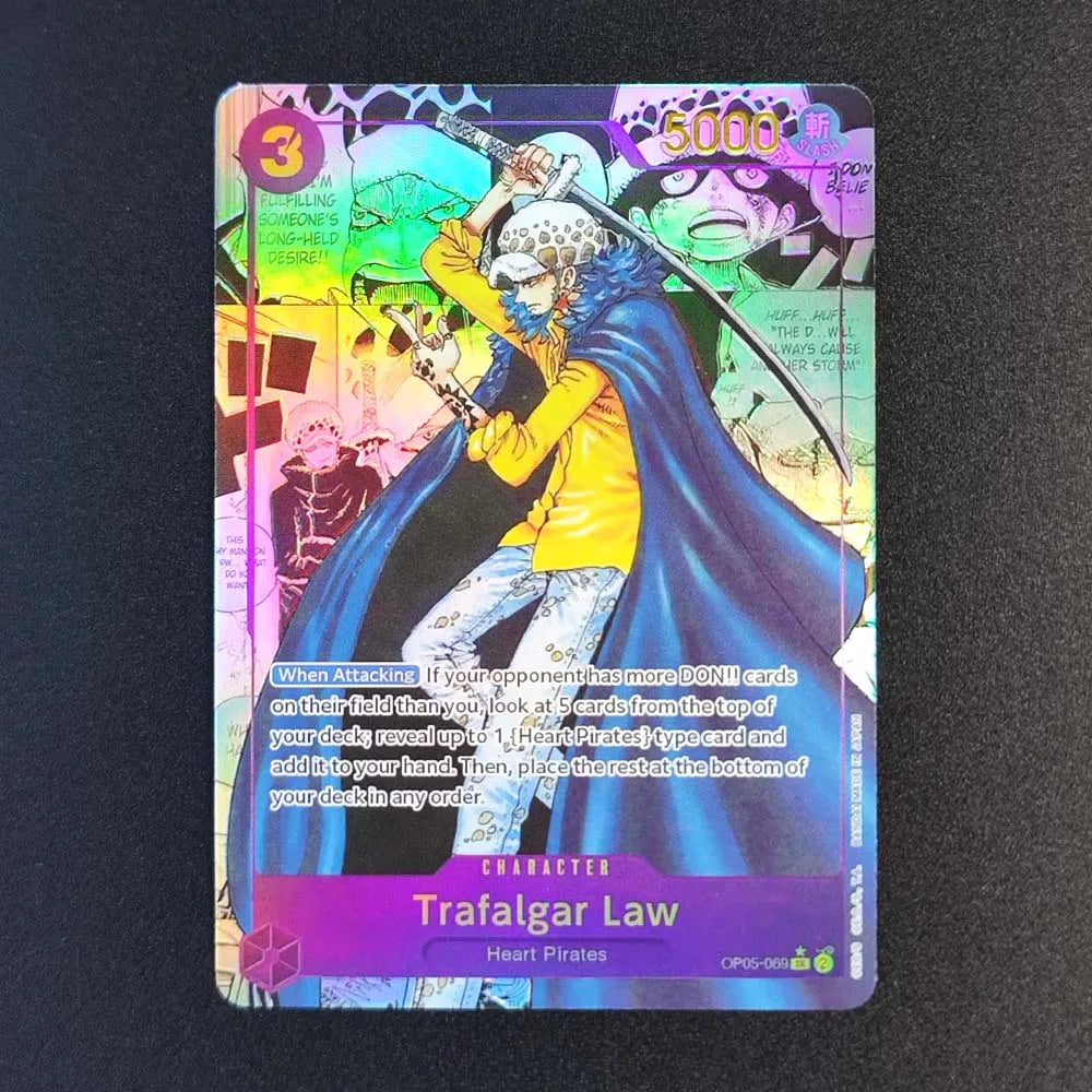 28 Style DIY ONE PIECE CARD Game Luffy Sanji ACE Zoro Shanks Nami Teach Sabo Manga Alt Art SEC English Collection Anime Cards