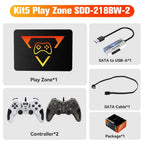 1TB Portable Gaming SSD 3 System in 1 Game Console 80+ Emulators for PS5/PS4/XBOX/XBOX One/PS3/SWITCH with 16191 3D & Retro Game