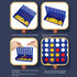 Connect Four In A Line Board Game Connect Classic Family Board Game Toy Fun Educational Toy for Kids Children Entertainment Game