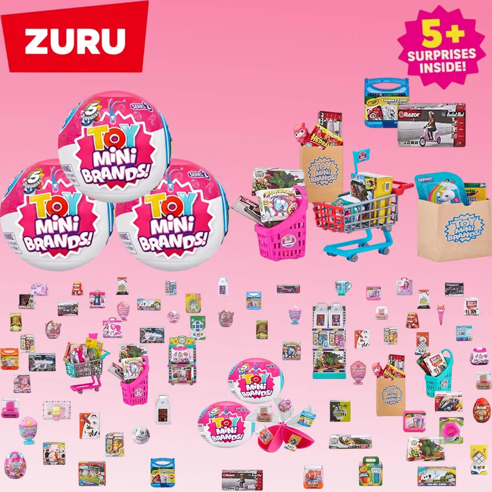 Zuru 5 Surprise Mini Brands Toys Toy Mini Brands Series 2 Mystery Capsule  Toy Store Shopping Toy Mini Brands Collecting Toys Main image