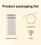 2000W Instant-Heat Water Dispenser 3-Second Rapid Heating Compatible with Mineral Water/Bottled Water Portable Water Dispenser
