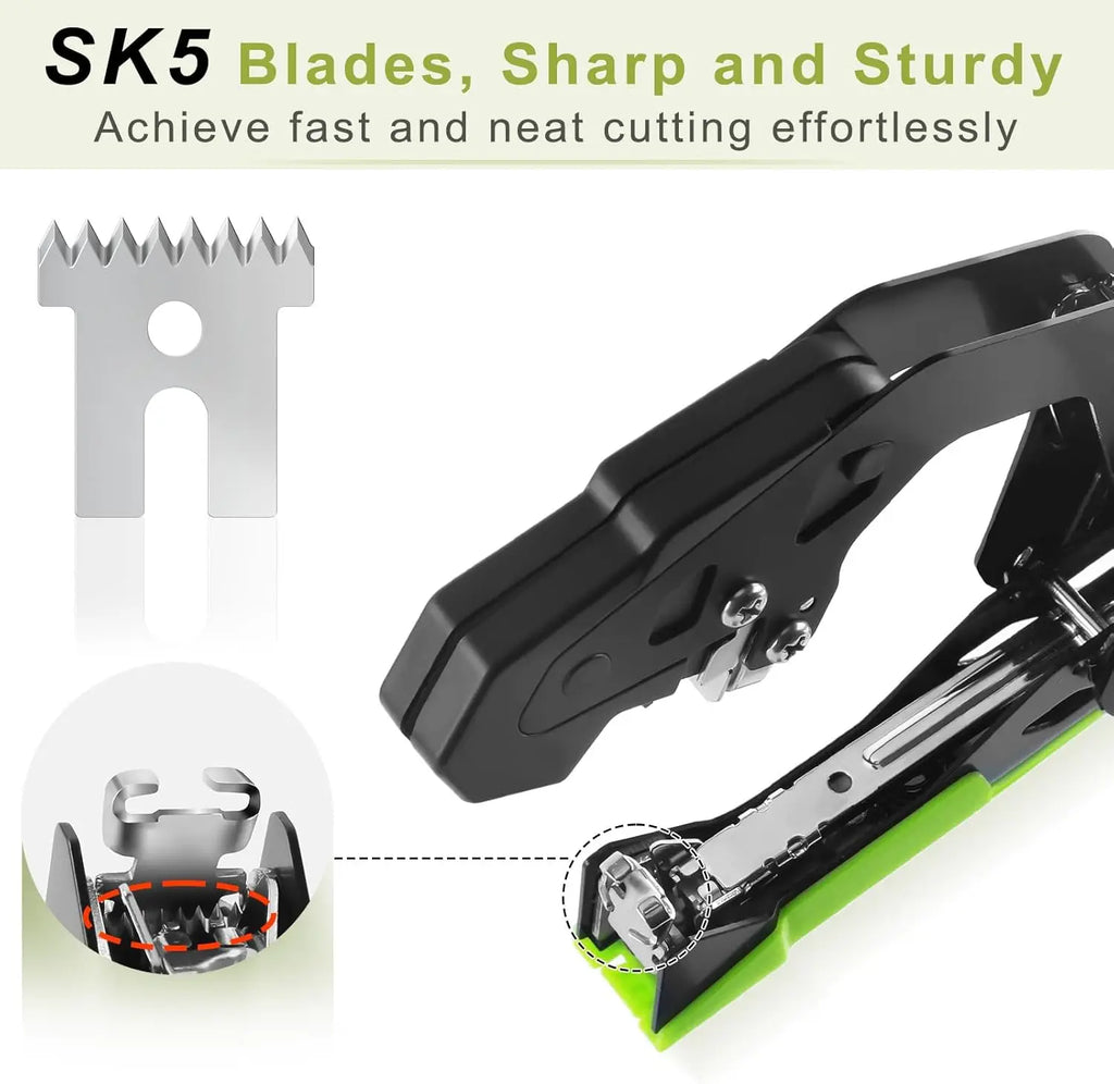 Tomato Binding Machine - New Gardening Tool for Seedling Vine Binding Vegetable Tapener Tapes for Home Garden Branch Tying
