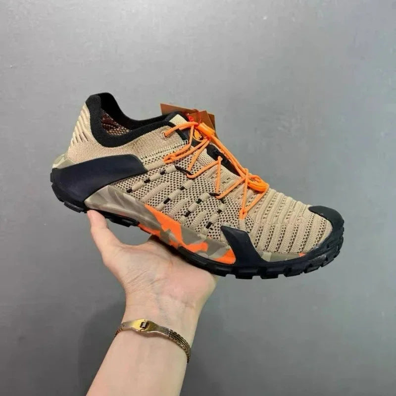 New Classic Brand Men Women Climbing Shoes Black Green Outdoor Hiking Shoes Unisex Luxury Brand Trekking Shoes Couples Sneakers