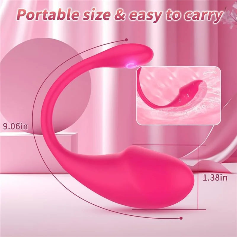 Wireless Bluetooth G Spot Vibrator for Women APP Remote Control Wear Vibrating Egg G Spot Clitoral Stimulator Sex Toys for Adult