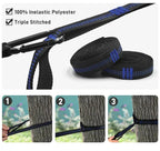 260x140cm Camping Hammock Double Size Parachute with Mosquito Net Rain Fly Tarp Lightweight for Hiking Travel