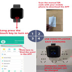 Smart Watch Sport Wristband Fitness Monitoring Track Heart Rate Call and Message Remind Men Smartwatch Woman 116 Plus Clock D13