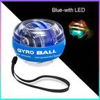 LED Wrist Power Trainer Ball Self-starting Gyro Wrist Hand Ball Arm Hand Muscle Force Fitness Exercise Equipment Strengthener