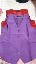 Spring Summer Korean Fashion Vest 2025 New Women Short Fashion V-neck Sleeveless Casual Blazer Waistcoat Coats Female Tops