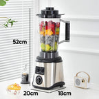 3-in-1 Powerful Table Blender Mixer Juicer Smoothie Maker 0.5/1.5/2.5L 3Container Food Processor Blender Mixer for Ice Nut Fruit