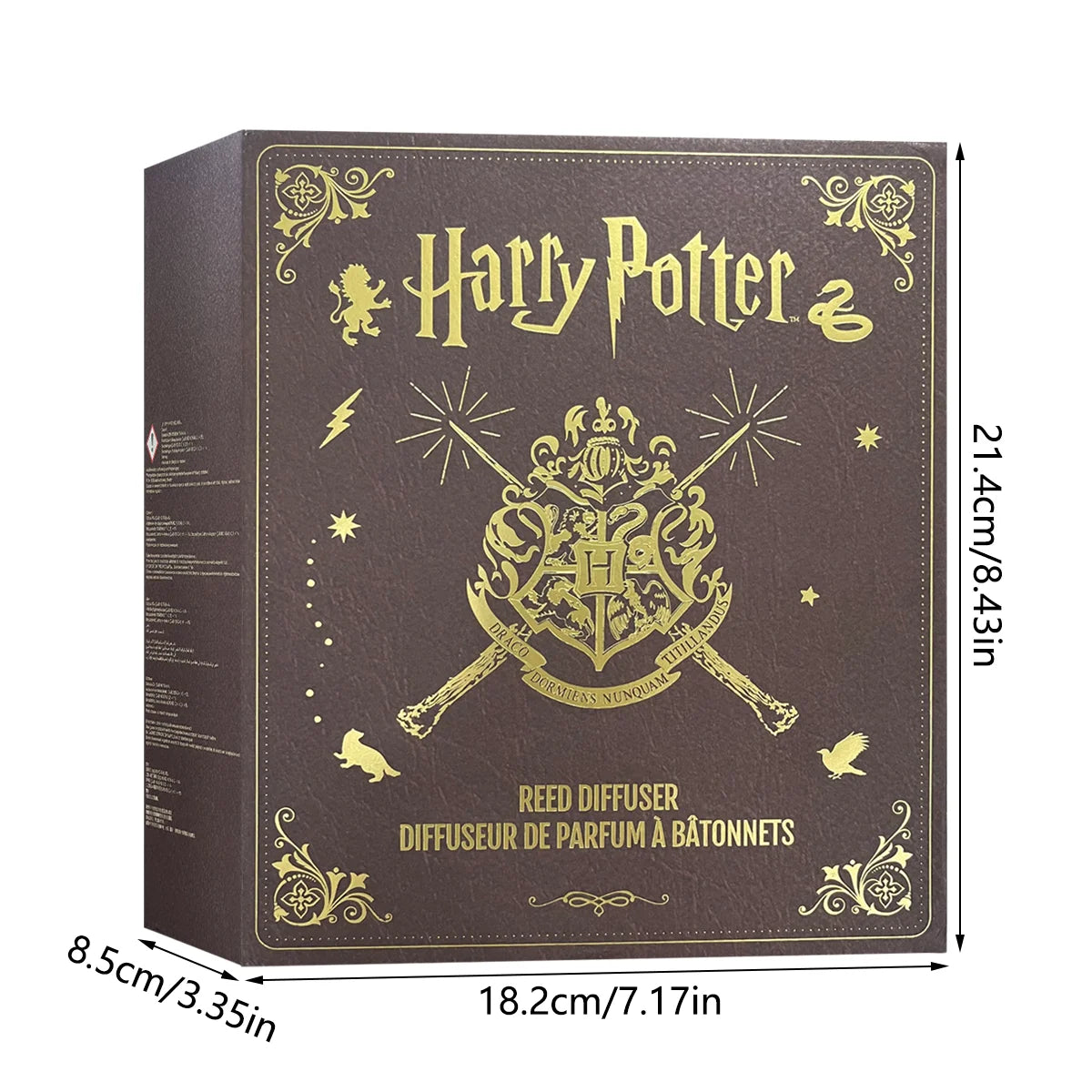 MINISO Harry Potter Series 4pcs Magic Academy Flameless Aroma Kit Cartridge Reed Diffuser Oil Air Freshener Fragrance set