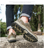 2025 Hiking Shoes Men Women Mesh Sneakers Breathable Fashion Mountain Shoes Boy Spring Autumn Summer Work Shoes Outdoor Trekking