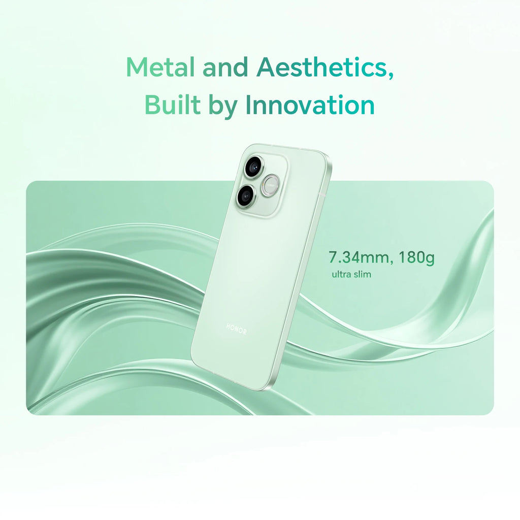 HONOR 600 Lite,EU Version, 2026 NEW 5G Smartphone, MTK Dimensity 7100 Elite, 6.6" AMOLED Screen, 6520mAh Battery,108MP AI Camera