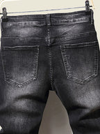 Fashion Men's Jeans Pants Stretch Blue Skinny Jeans For Men Casual Slim Fit Denim Pants Korean Style Male Trousers Jeans