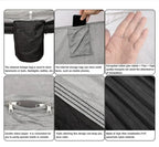 260x140cm Camping Hammock Double Size Parachute with Mosquito Net Rain Fly Tarp Lightweight for Hiking Travel