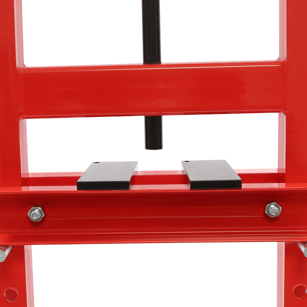 6Ton Hydraulic Shop Press H-Frame Hydraulic Garage Shop Floor Press Shop Press with Press Plates for Garage Shop Workshop