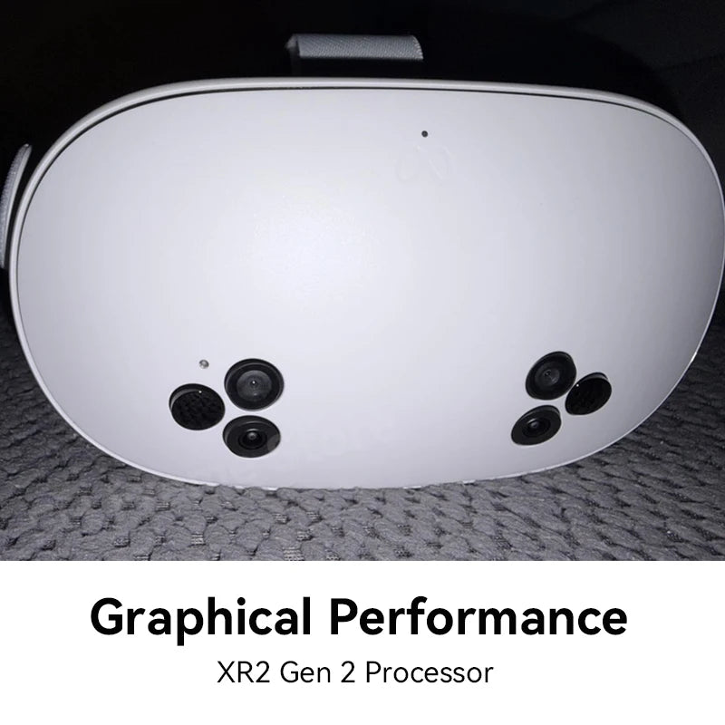 Oculus Quest3S 128G All-in-one Machine VR Glasses Meta Quest3 VR Motion Sensing Intelligent Helmet Game Machine Quest3s 128G