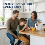 Powerful 850W Electric Citrus Juicer Squeezer, Quiet Orange Juice Extractor Machine