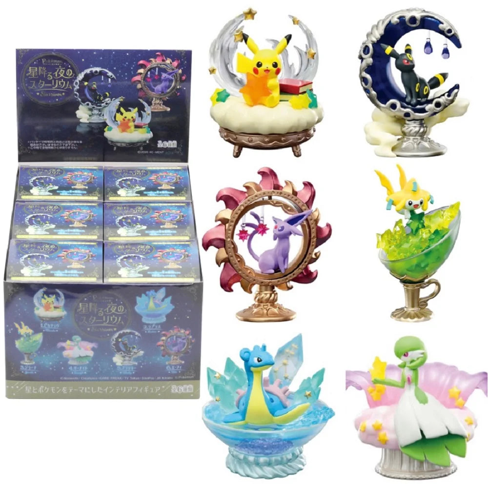Pokemon Starry Sky Pikachu Mystery Box Eevee Blind Box Anime Figures Snorlax Surprise Gift Colletions Toy Main image