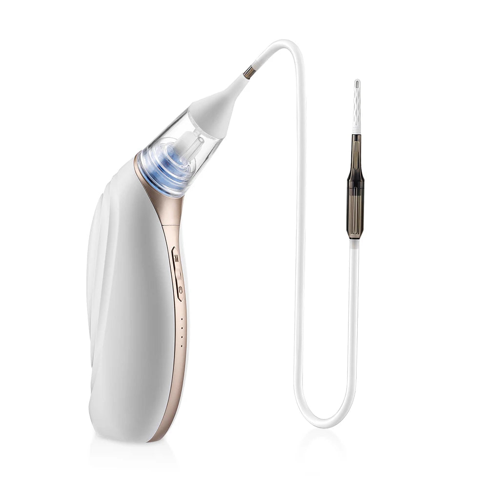 2 in 1 Ear Wax Removal Vacuum Set with 3 Levels Suction Nasal Aspirator Ear Cleaner for Adults And Kids Safe Ear Suction Tool