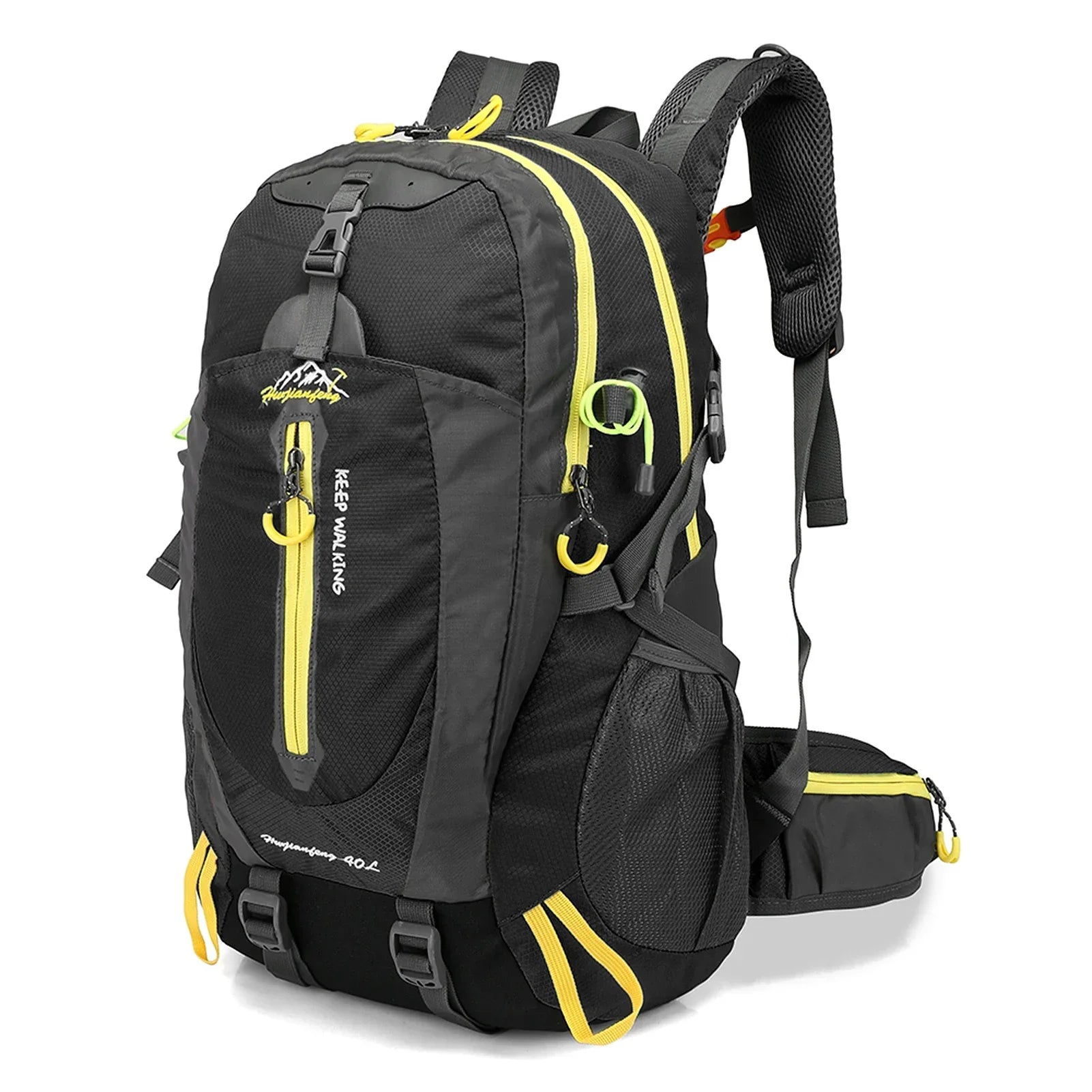 40L Water Resistant Travel Backpack Camping Hiking Laptop Daypack Trekking Climbing Back Bags For Men Women Hiking Supplies Main image