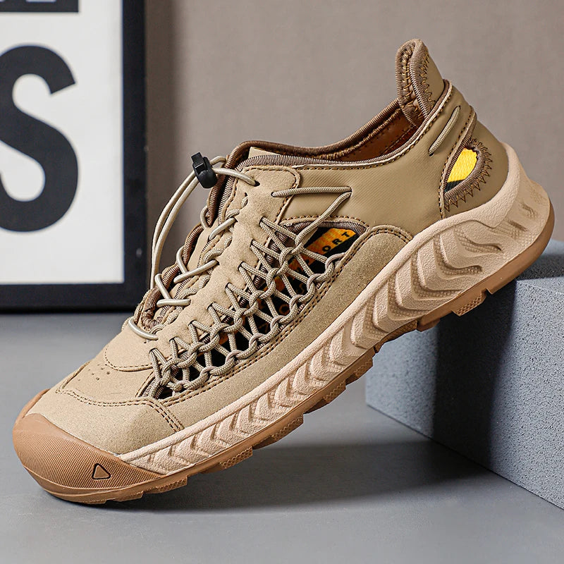 Classic Brand Summer Breath Trekking Sneaker Top Quality Wearable Mountain Climbing Shoe Unisex Anti Slip Outdoor Hiking Shoe