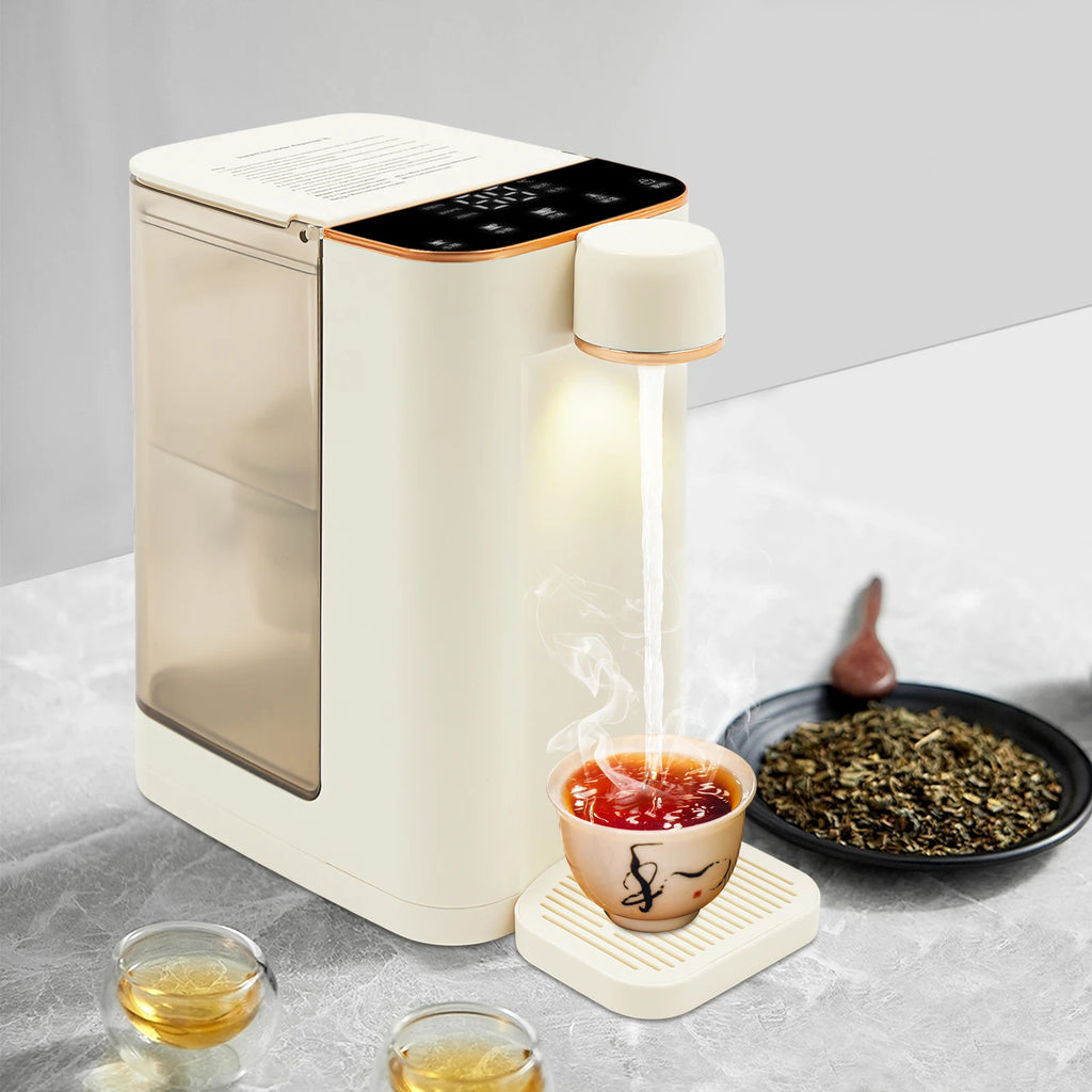 Electric Kettles Instant Hot Water Dispenser Adjustable 4 Temperatures & 3 Water Volume Removable 0.79Gal Water Tank Capacity