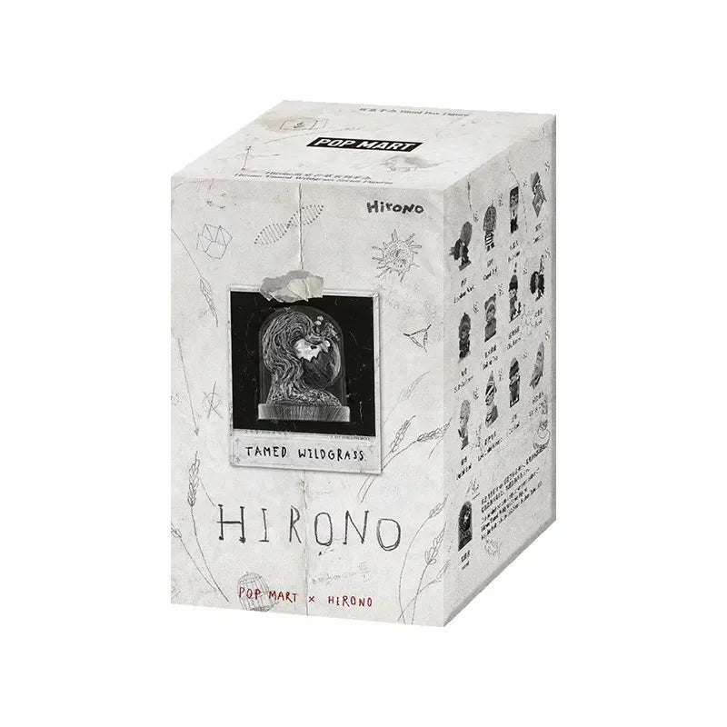 POP MART Hirono TAMED WILDGRASS Series Mystery Box Genuine Blind Box Guess Toys Bag Ornament Figurines Home Decor Desktop Dolls