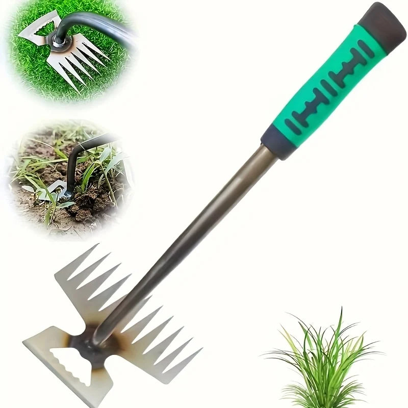1set Retractable Garden Hoe For Home Use – Multi-Functional Tool For Weeding Digging Popular Gardening Tool Set