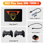 1TB Portable Gaming SSD 3 System in 1 Game Console 80+ Emulators for PS5/PS4/XBOX/XBOX One/PS3/SWITCH with 16191 3D & Retro Game