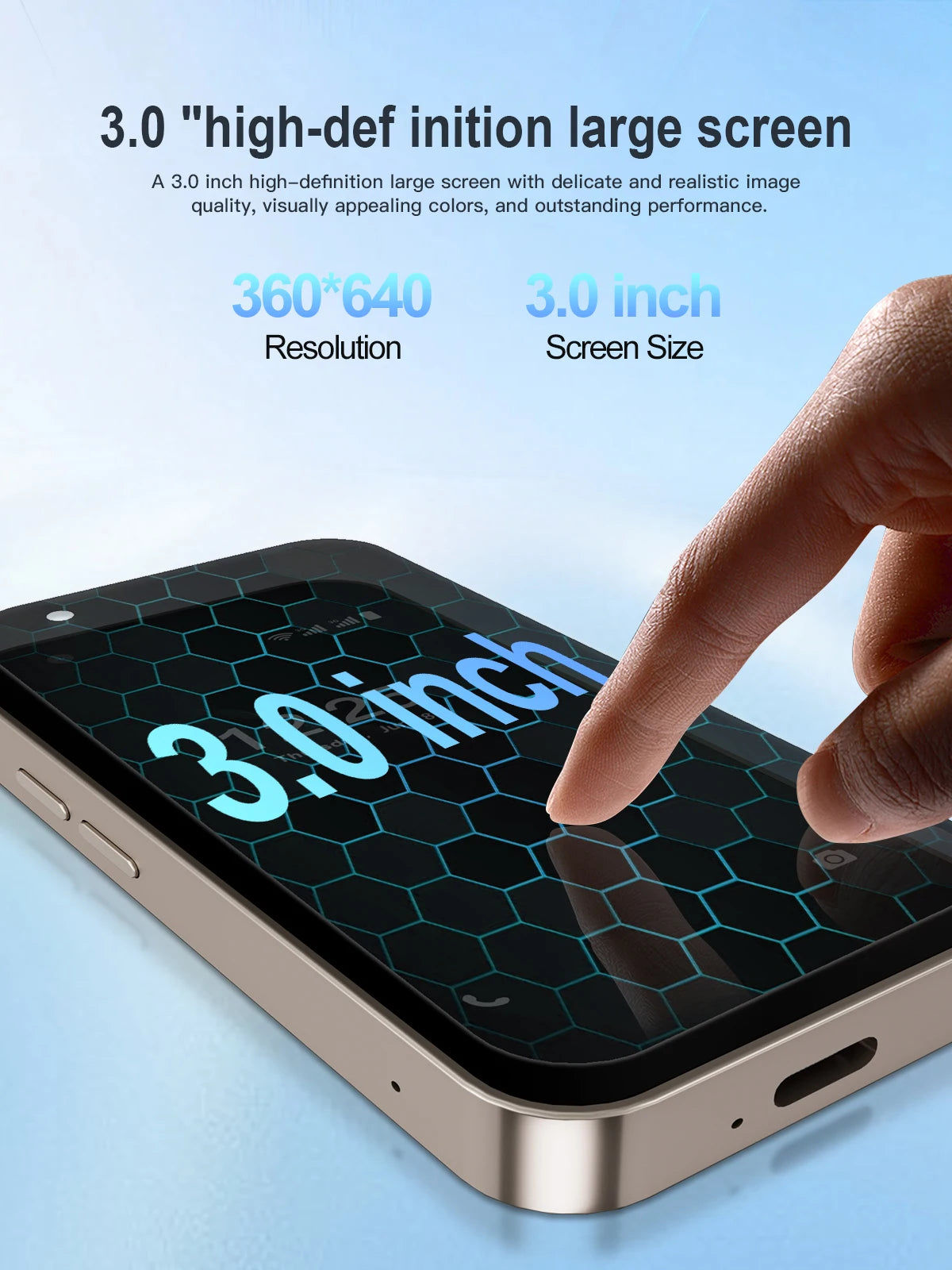 SERVO 15SE Super Mini Smartphone Android System 2GB+16GB Play Store Wifi Dual SIM 3.0" Small Pocket Cheap Smart Phones 3G WCDMA