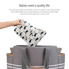 Baby Diaper Bag Reusable Mommy Diaper Storage Bag Baby