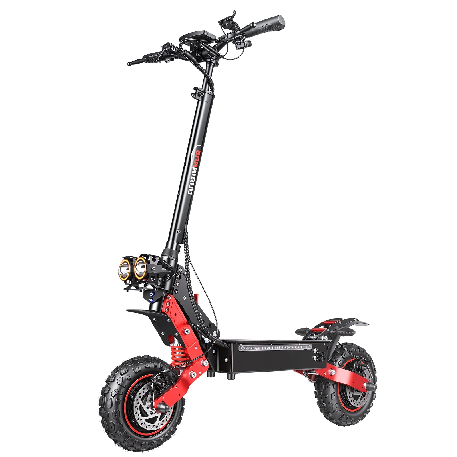 SUNNIGOO X7/X7PRO Electric Scooter 3600W Dual Motor Strong Powerful Max Speed 60-65km/h 11 Inch Off-Road Tires Foldable Powerful Escooter 60KM Long Range Waterproof IP54 NFC Lock  Dual Brakes All-Terrain Scooter Main image