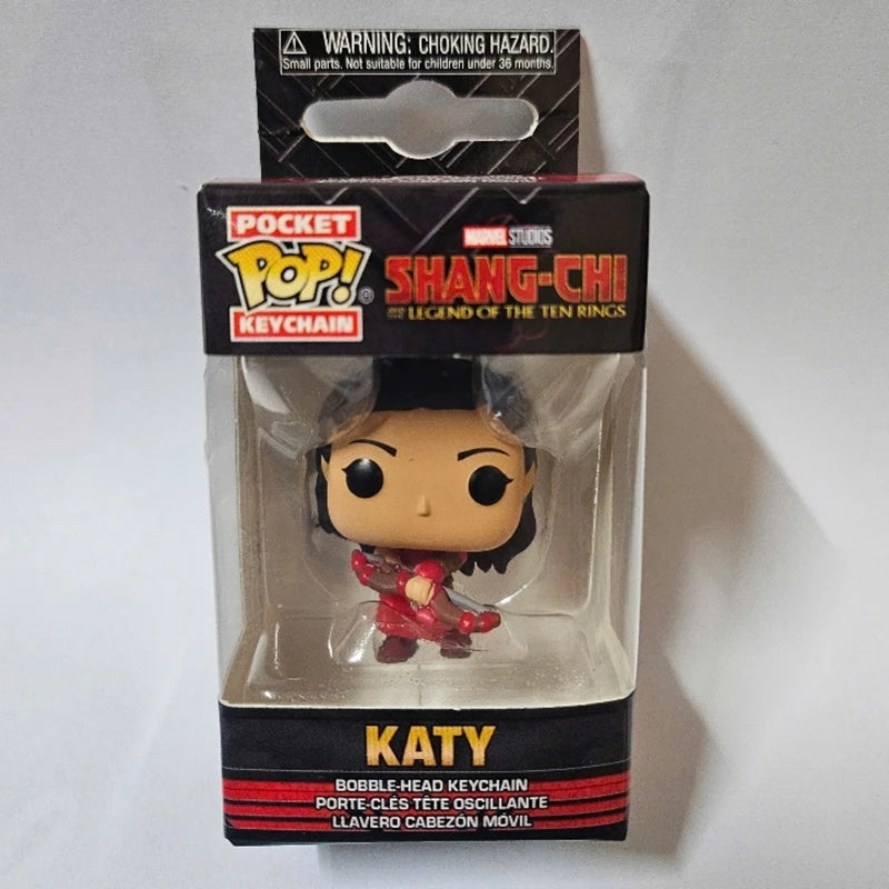 2026 Funko Keychains Ranger Red Blue Pink Minion Kevin Otto Stuart Spider Spot Vash Ahsoka Inuyasha Homer Sam Sally Figure Toys