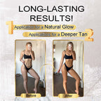 WK JALY Self Tanner Body Lotion, Fair To Medium Skin Tone, Sunless Tanning Moisturizer With Coconut Oil, Carrot Oil, Shea Butter