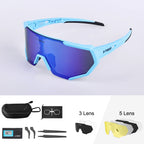 X-TIGER Cycling Glasses Polarized Glasses Bike Eyewear Sports Men's Photochromic Sunglasses MTB Road Bicycle Goggles 3/5 Lens