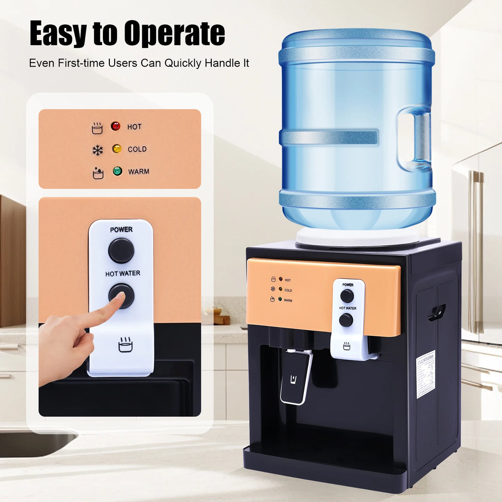 Electric Water Dispenser 8°C-95°C Hot and Cold Water Dispenser Drinking Water Cooler Fast Cooling Heating  for Home Office Use
