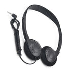 3.5mm Wired Computer Headphone No Microphone Gaming Headset Noise Canceling Sports MP3 Earphone Wired Stereo Headset Universal