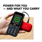 AGM M11 4G Rugged Phone IP68 Waterproof 4000mAh Removable Battery Wi-Fi Hotspot Reverse Charging FM Radio for Outdoor