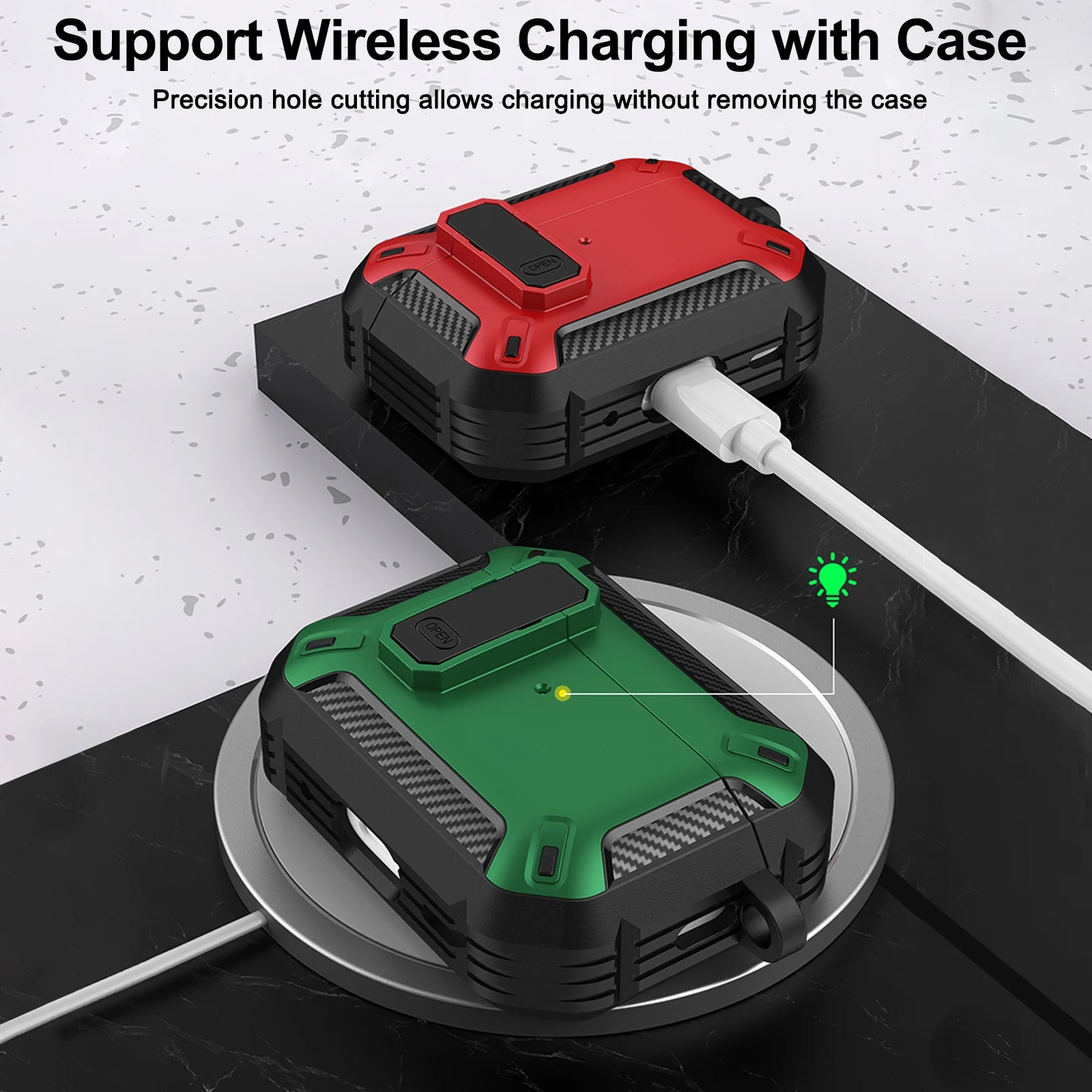 Earphone Cases For Apple Airpods Pro/Pro 2 Earphone Accessories Bluetooth Headset Protective Cover For Apple AirPod Pro 2 Case