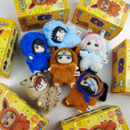 *In Stock  Naruto Itachi Sasuke Kakashi Gaara Series Blind Box Trendy Toy Figure Plush Pendant Collection Christmas Gift
